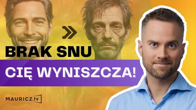 Problem ze SNEM! Sprawdzone wskazówki na LEPSZY sen! | Jakub Mauricz